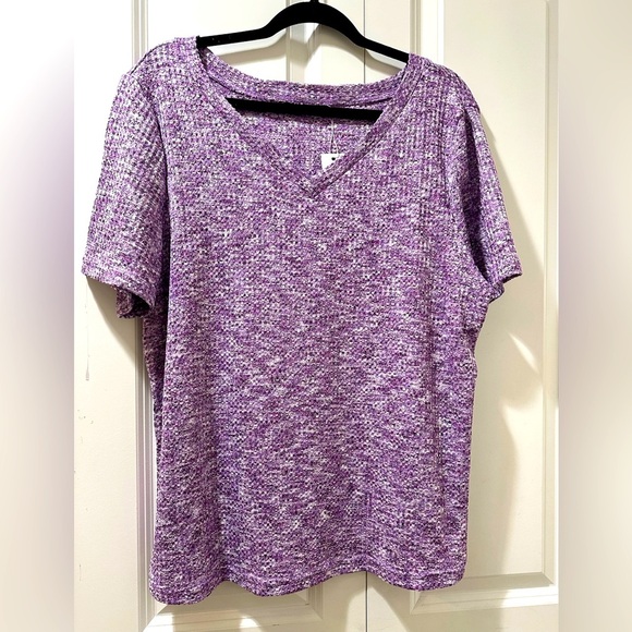 BloomChic Plus Size XL V-Neck T- shirt us14-16 - Picture 2 of 4